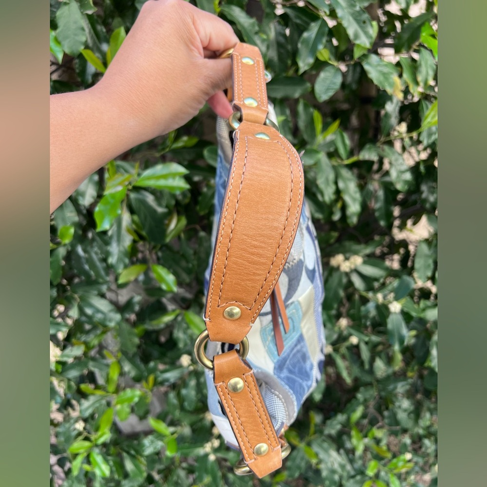 Coach 2008 Carly Patchwork denim - image 6